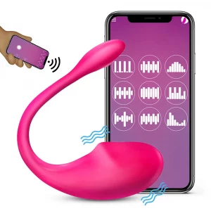 Vibromasseur œuf connectée, stimulateur Vaginal du point G, portable, Bluetooth, contrôle par application, jouets sexuels pour femmes adultes
